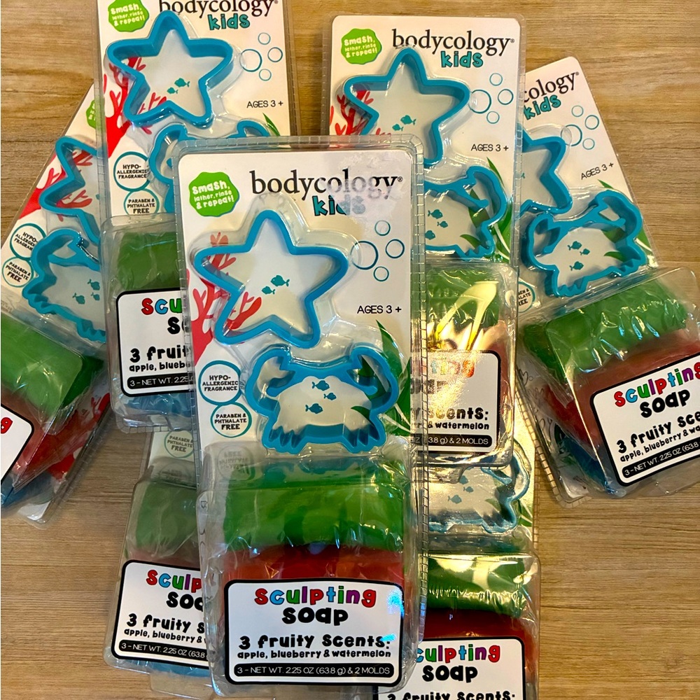 Kids sculpting scented soap